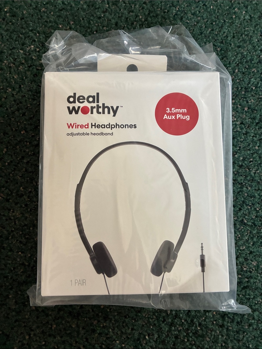 deal worthy Wired Headphones - Black